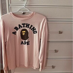 small women’s bape long sleeve